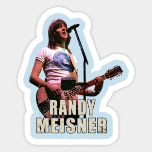 Randy Meisner Vintage Sticker